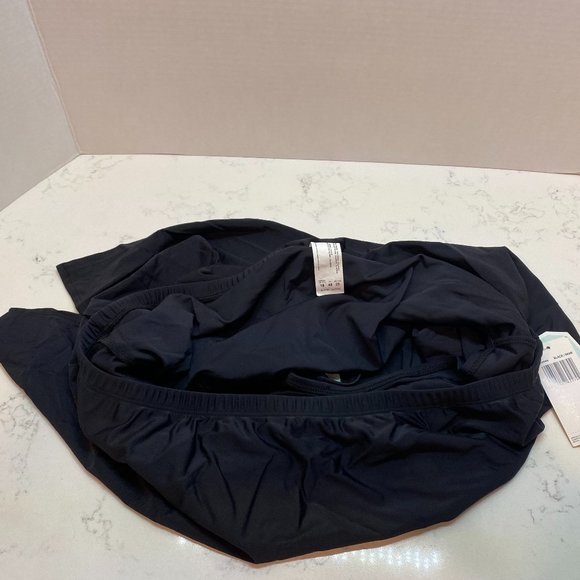 NWT Christina Black Skirted Bottom Swimsuit - Picture 4 of 9